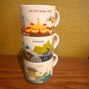 Starbucks ‘You are Here’ Collection, set of three